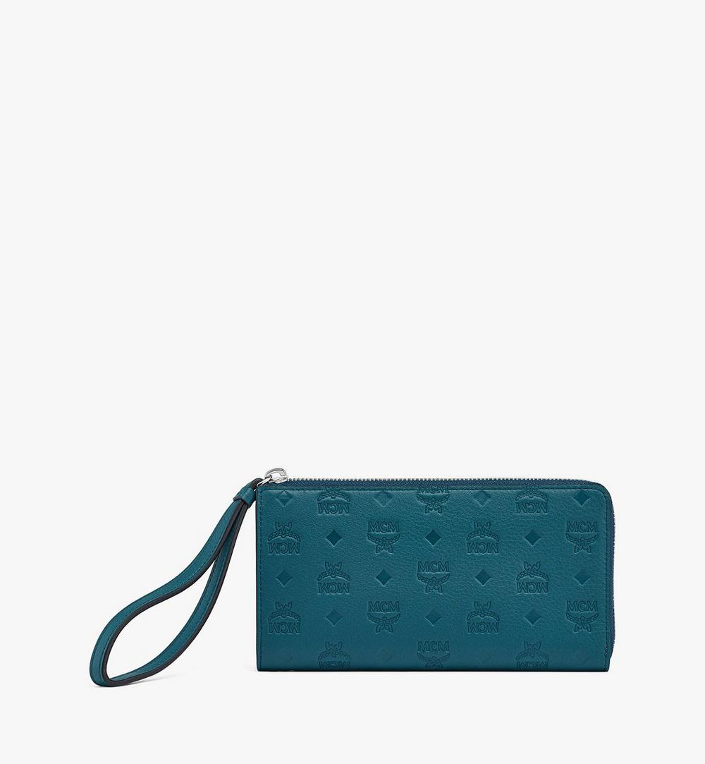 Klara Zip Around Wallet in Monogram Leather 1